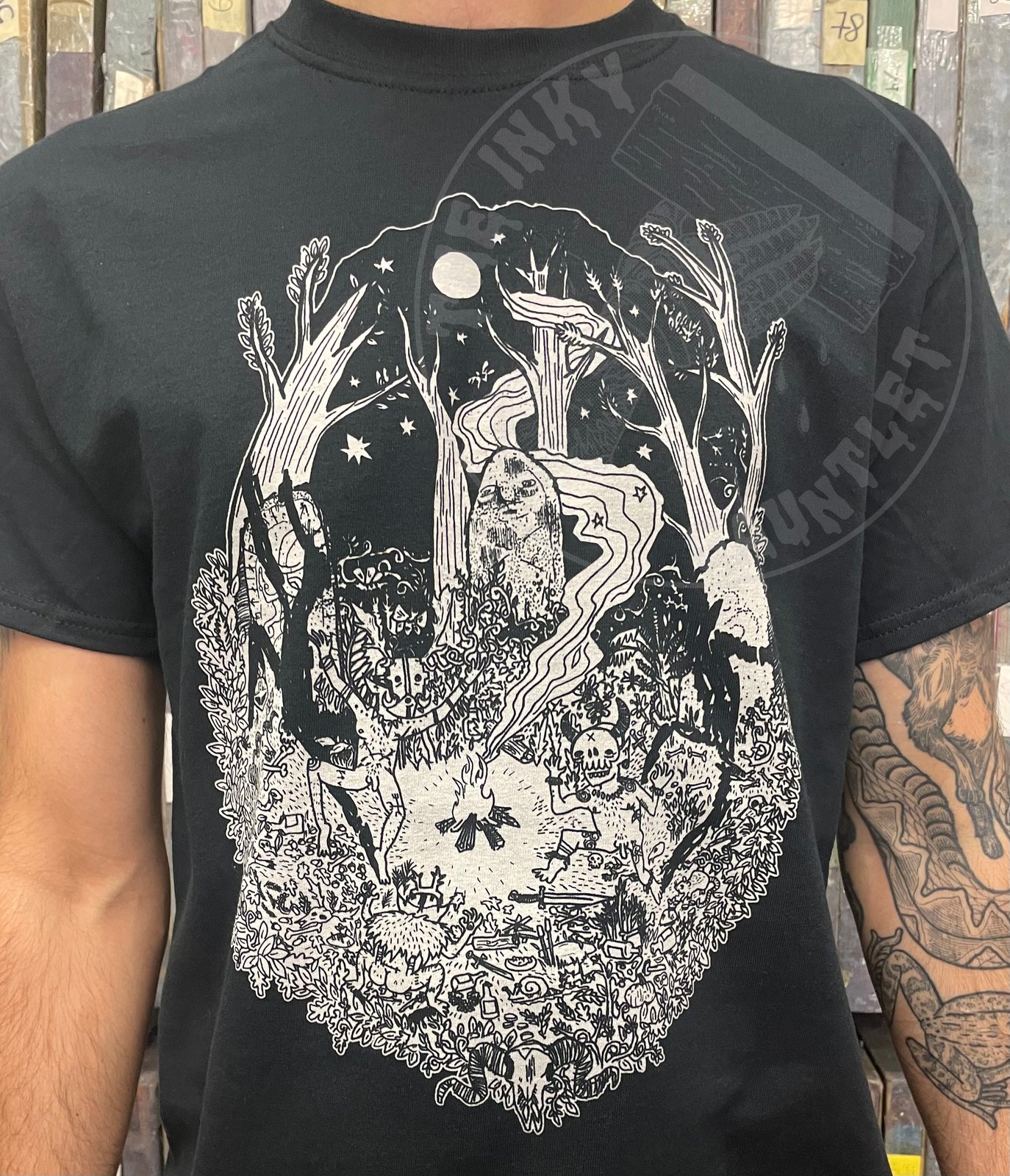 goblin Tシャツ　ブラック　L BIG GLADE ENERGY GOBLIN T-SHIRT // BLACK | The Inky Gauntlet
